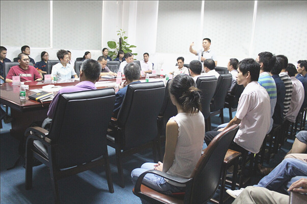 2014年9月30日，今泰管理升級誓師大會召開